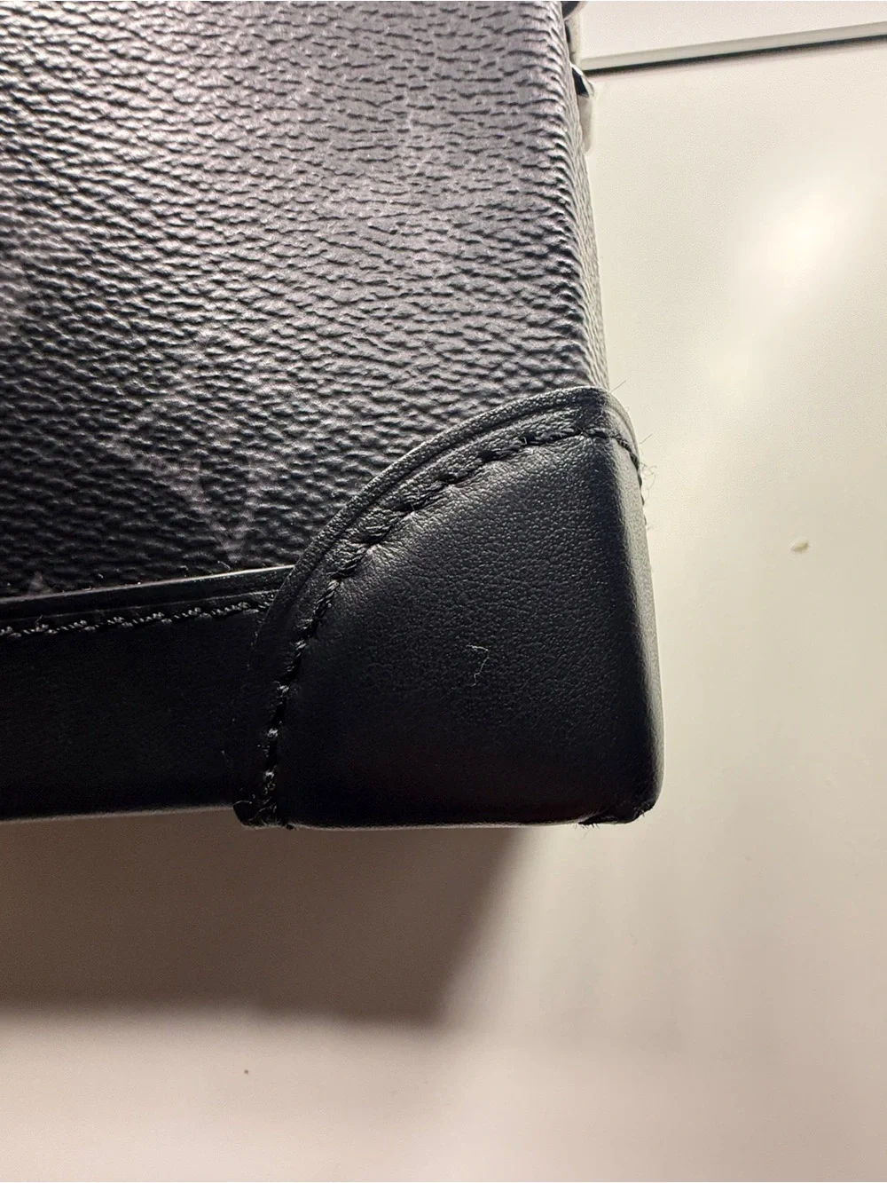 Louis Vuitton Black Monogram Canvas Nano Steamer